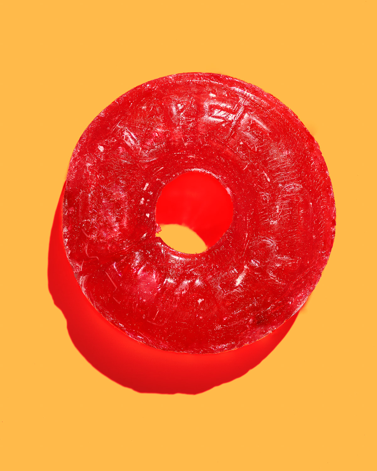 Red Lifesaver Pop Art Personal Project